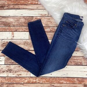 J. Brand Women's Skinny Jeans Size 25 Stretch Mid Rise Heritage Wash Zipper Fly